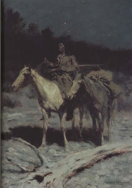 Frederic Remington A Dangerous Country (mk43)